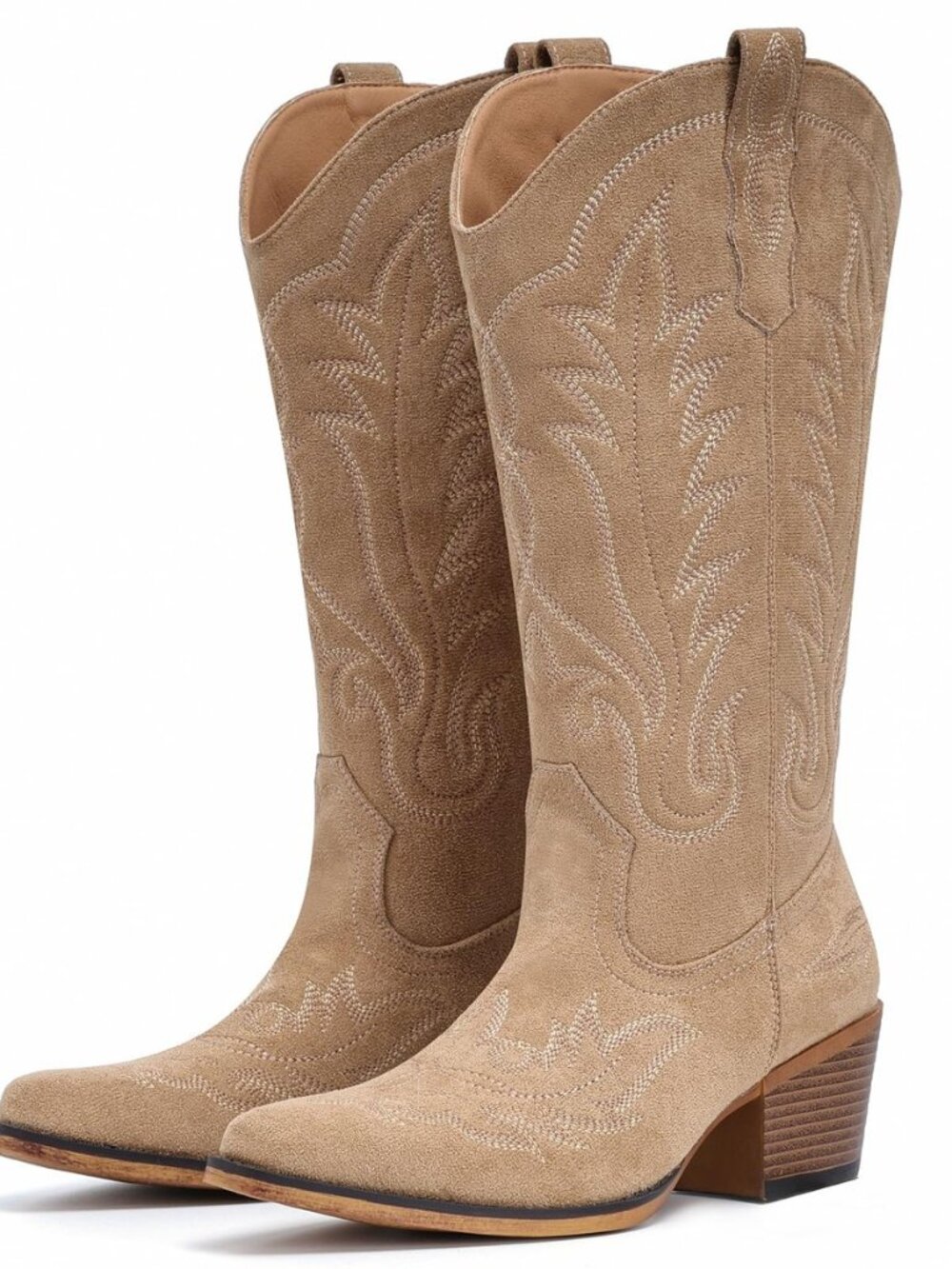 Cowboy Boots for Women Western Mid Calf Cowgirl Boots